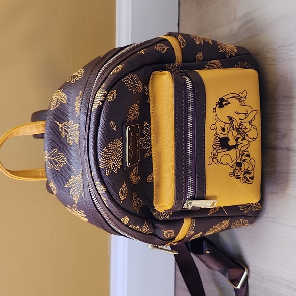 Loungefly Handbags - Loungefly Disney Winnie the pooh Autumn Leaves Mini Backpack